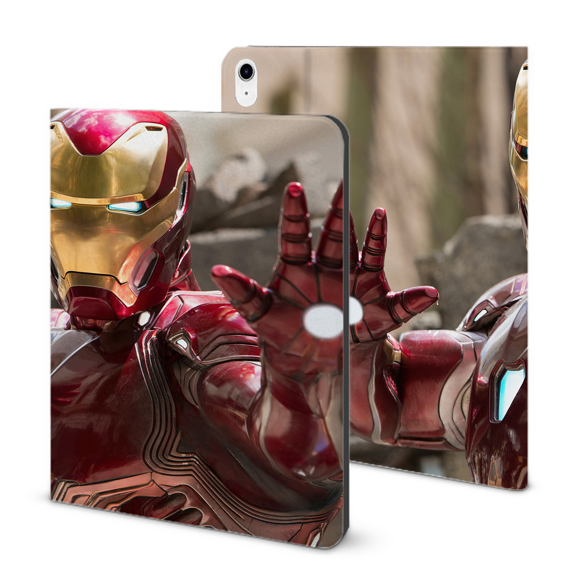 （画像用） アベンジャーズ The Avengers IPad ケース ブック型 PUレザー TPU 耐衝撃 軽量 薄型 ペン収納なし 全面保護 IPad 各モデル対応